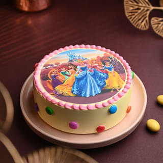 Order Royal Princesses Theme Cake Online