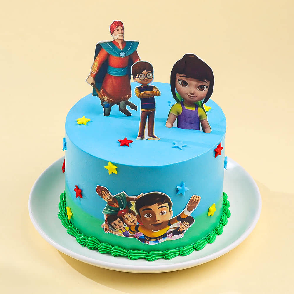 Rudra N Friends Cartoon Cake Rudra N Friends Cartoon Cake
