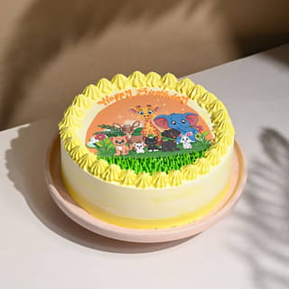 Order Safari Adventure Birthday Cake Online