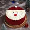 Santa Claus Red Velvet Cake