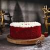 Santa Claus Red Velvet Cake