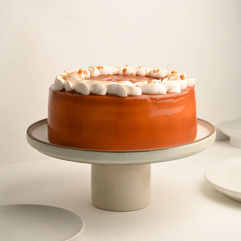 Round Shape Butterscotch Cake in kharar | Cake delivery, Cake home  delivery, Online cake delivery