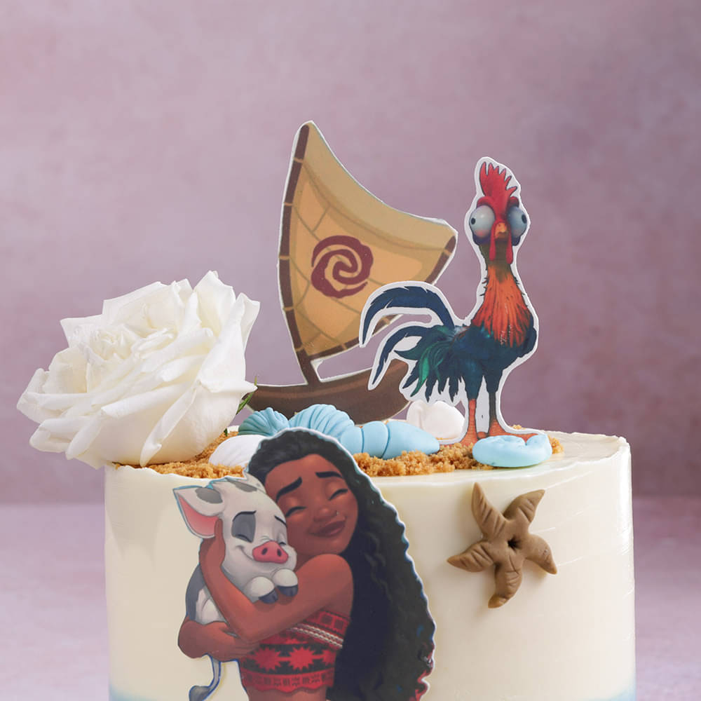 Seaside Adventures Moana Cake