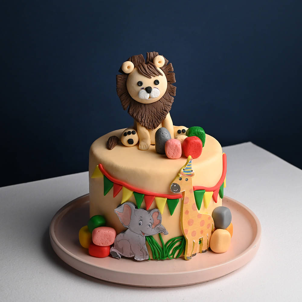 Nature themed birthday cake | Jenny Wenny | Flickr