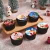 Custom Xmas Cupcakes