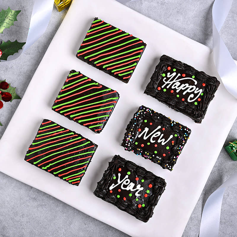 Happy New Year 2023 Chocolate Brownies