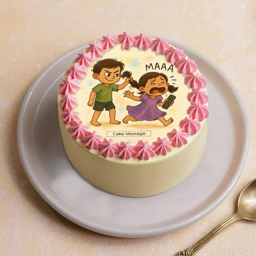 Siblings Banter Bento Cake