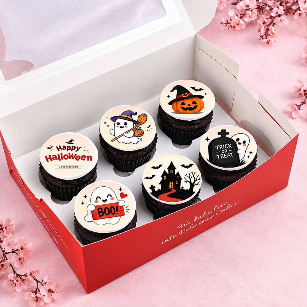 Six Wicked Halloween Party Cupcakes