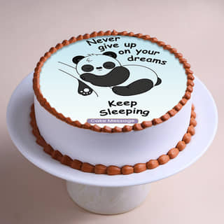 Sleepy Dreams Panda Cake Sleepy Dreams Panda Cake