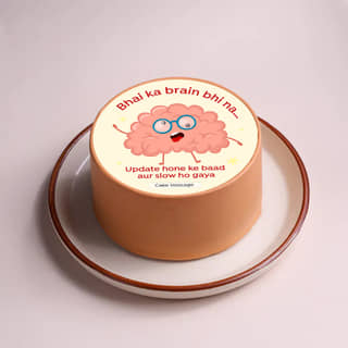 Slow Brain Quirky Bento Cake For Bro Slow Brain Quirky Bento Cake For Bro