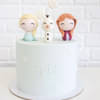 Order Snowy Wonder Frozen Cream Cake Online