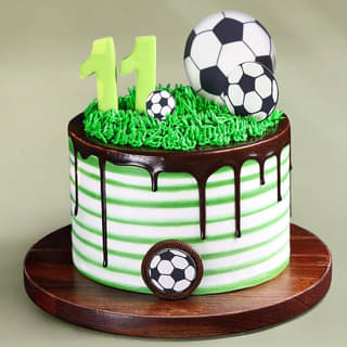 Soccer Star Birthday Cake