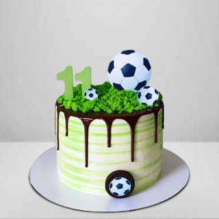 Soccer Star Birthday Cake