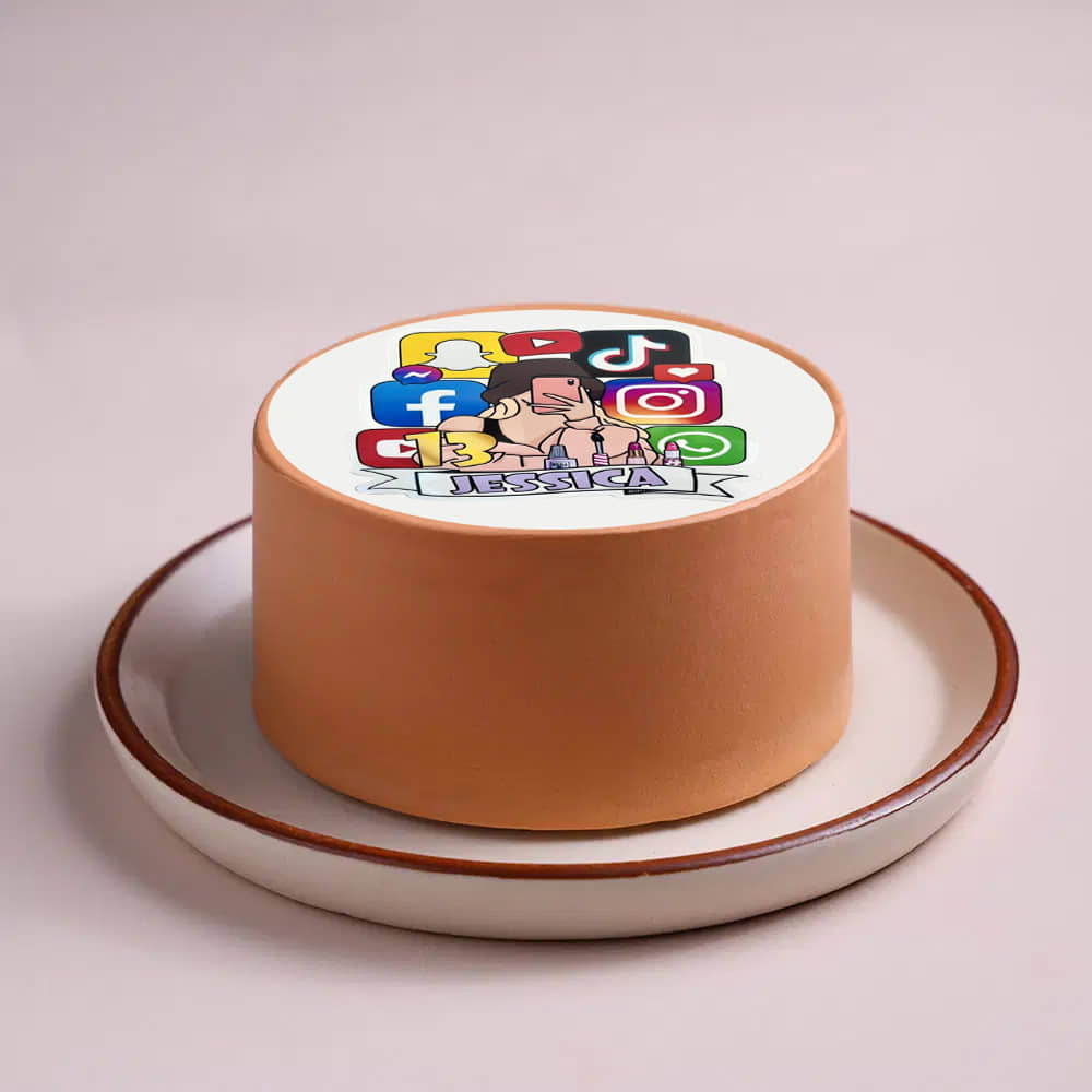 Social Media Influencer Bento Cake
