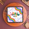 Order Somewhere Over The Rainbow Poster Cake Online