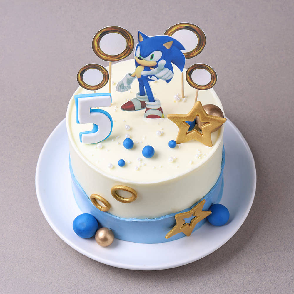 Sonic The Hedgehog Cake