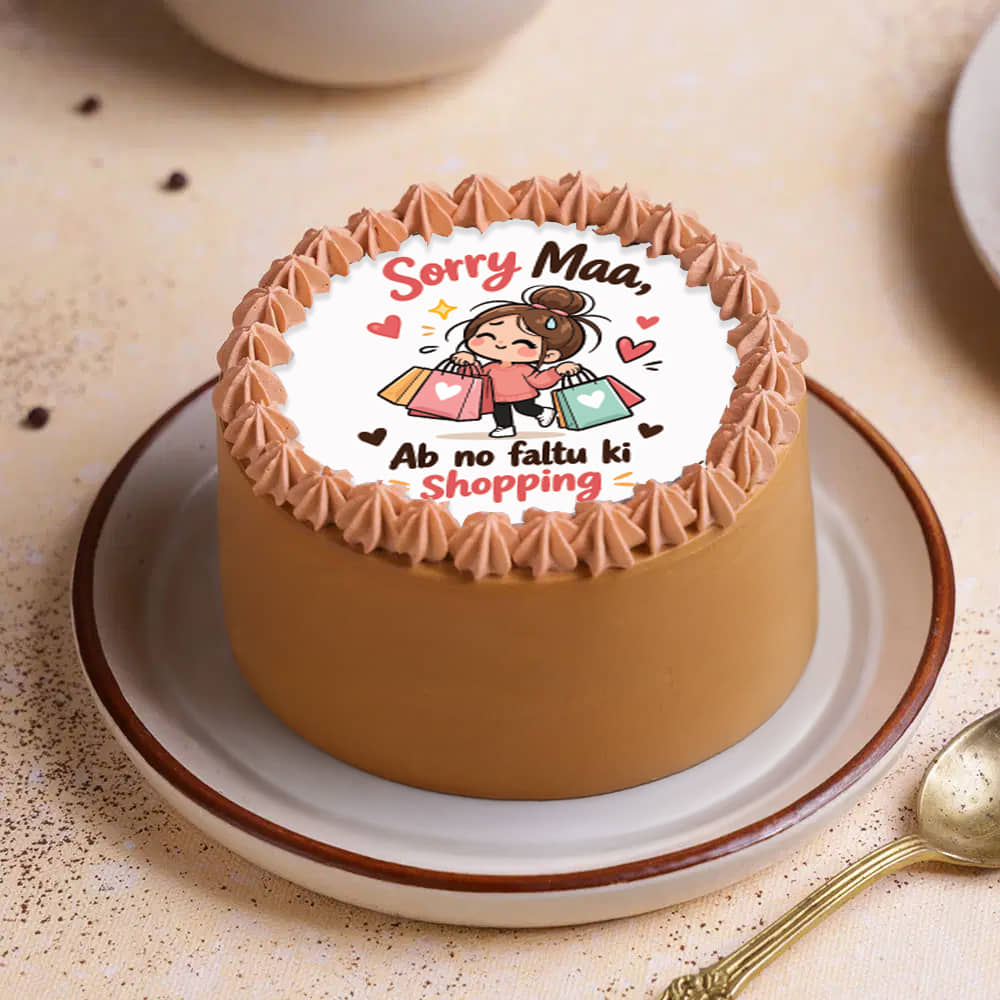 Sorry Ma No More Shopping Bento Cake