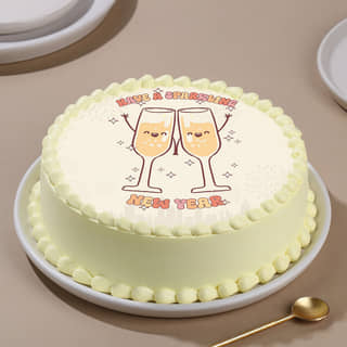 Sparkling New Year Cake