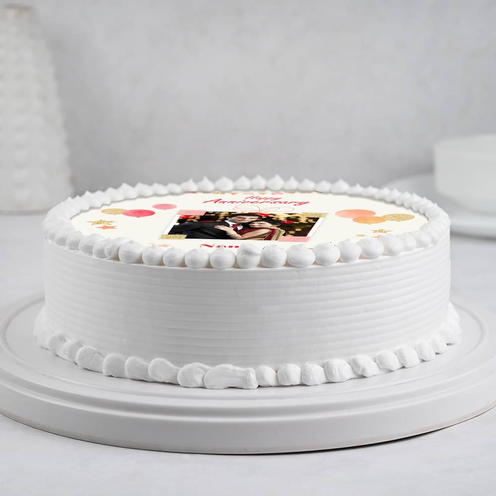 Special Anniversary Picture Cake
