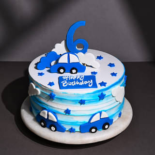 Special Six Birthday Cake