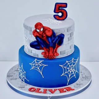 Spiderman Adventure Birthday Cake
