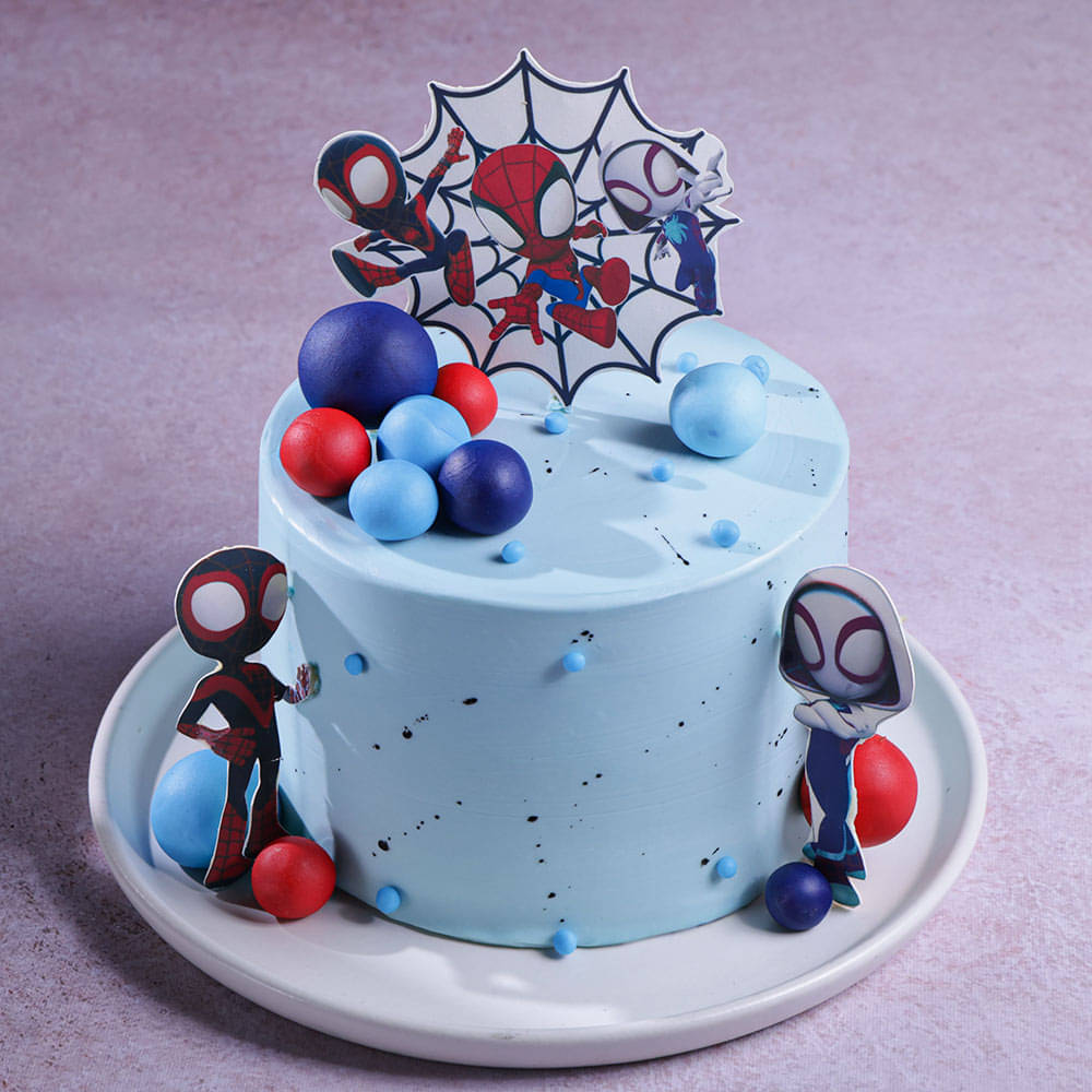 Spiderman Amazing Squad Cake