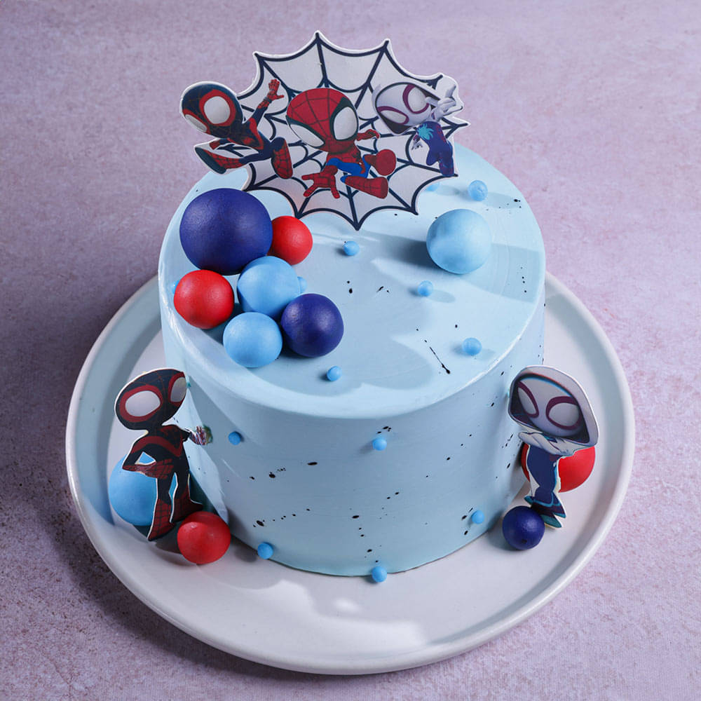 Spiderman Amazing Squad Cake