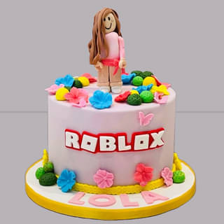 Order Splendid Roblox Fondant Cake Online 