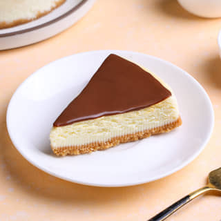 Nutella Cheesecake Slice