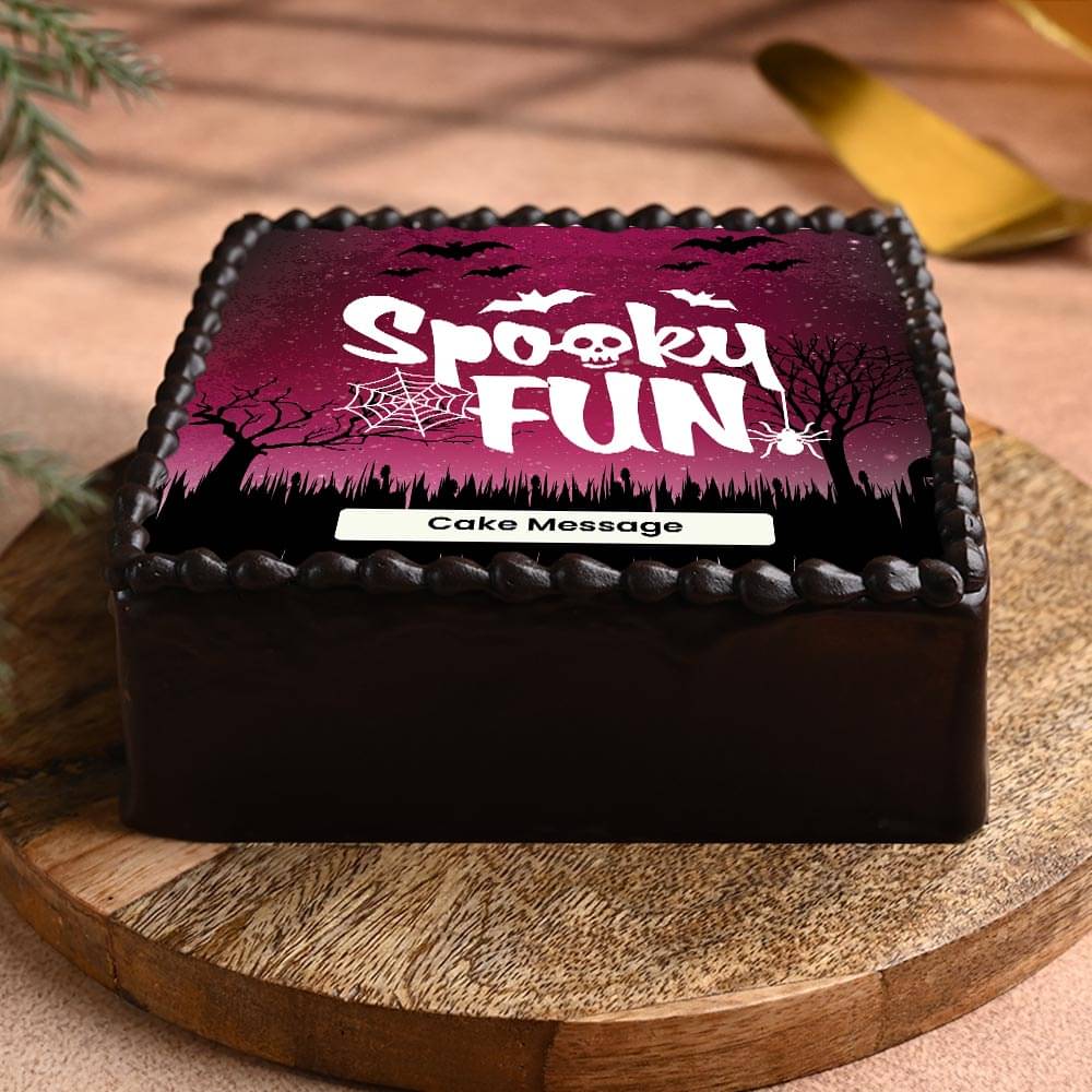 Spooky Fun Halloween Cake