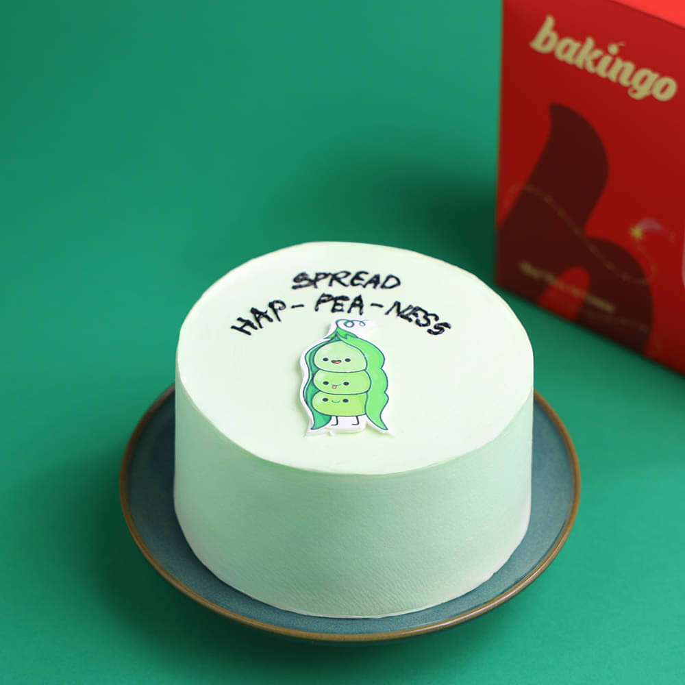 Hap-Pea-Ness bento cake