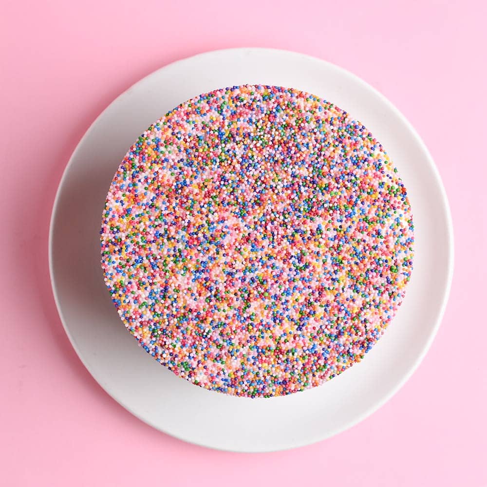 Sprinkle Rush Dot Cake