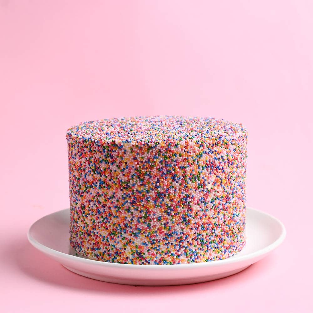 Sprinkle Rush Dot Cake