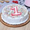 1st Birthday N Anniversary Themed Cake