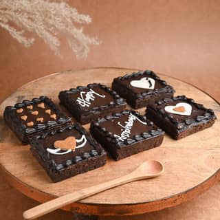 Anniversary Special Choco Walnut Brownies