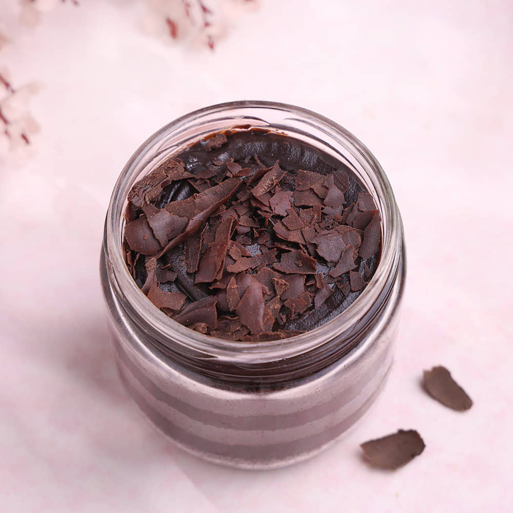 Chocolate Single Jar Cake - Mini Chocolatey Blast