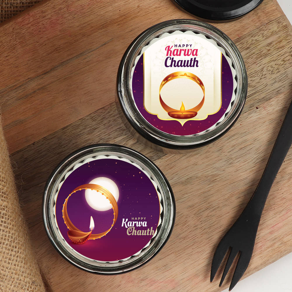Choco Filled Karwa Chauth Jar Cakes Choco Filled Karwa Chauth Jar Cakes