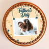 Loving Fathers Day Photo Cake