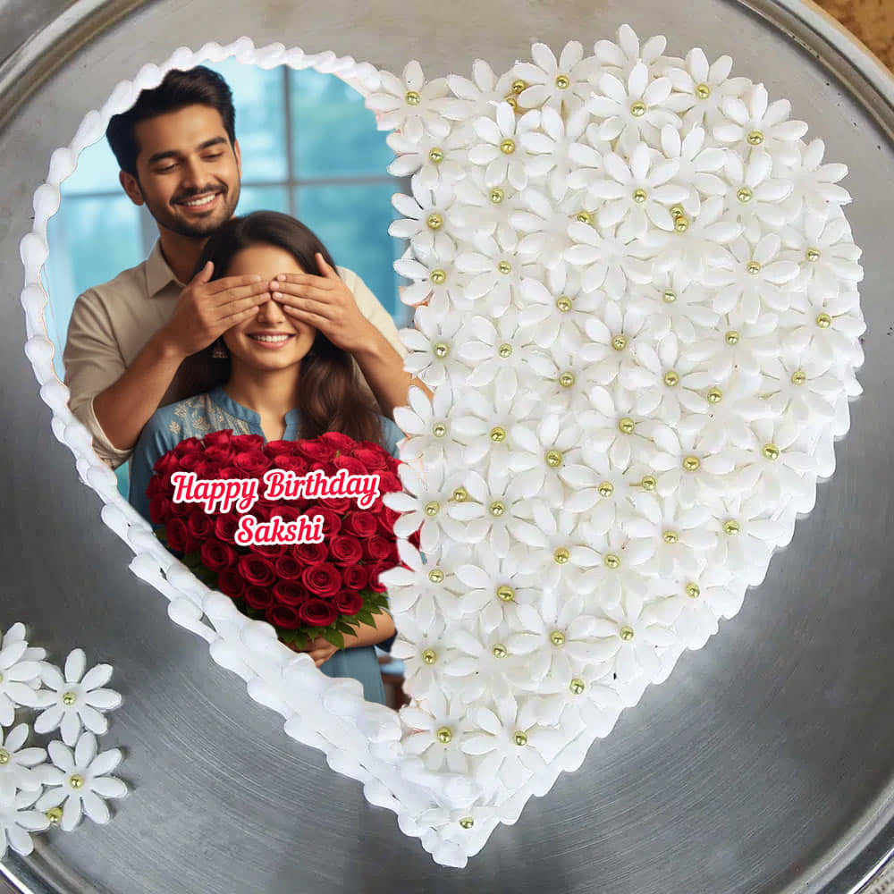 Photo N Floral Multi Flavour Cake