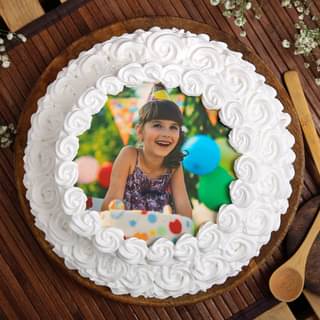 Happy Birthday Photo Cake