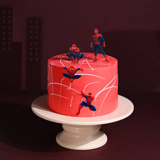 Spiderman Themed  Cake