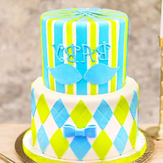 2 Tier Baby Cake