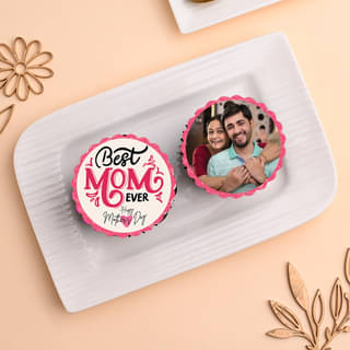 Packed Best Mom Personalized Cupcake