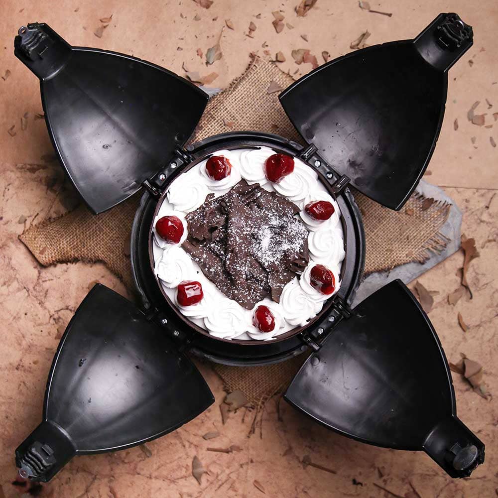 Black Forest Delicious Bomb Cake