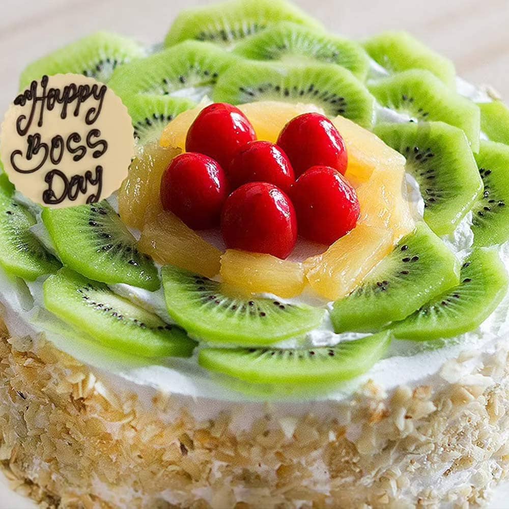 Boss Day Kiwi Cake Boss Day Kiwi Cake- Zoomed View