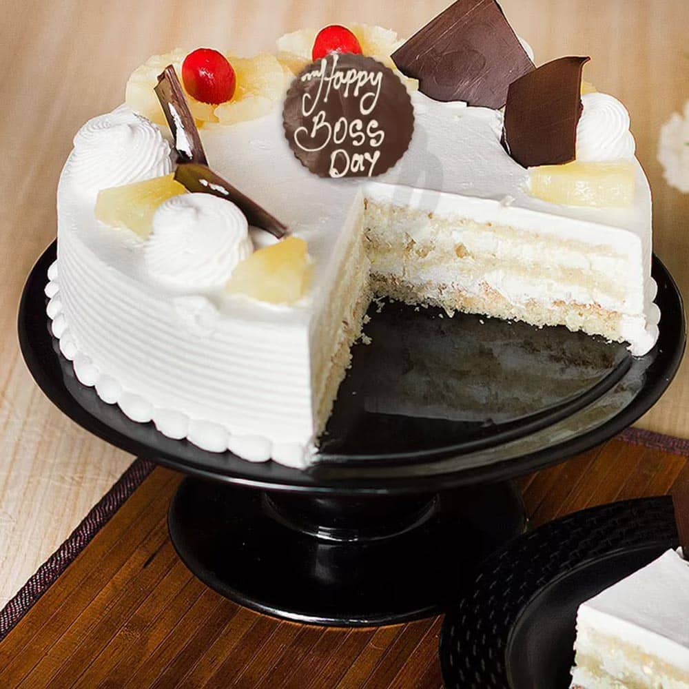 Boss Day Pineapple Cake Boss Day Pineapple Cake- Order Now