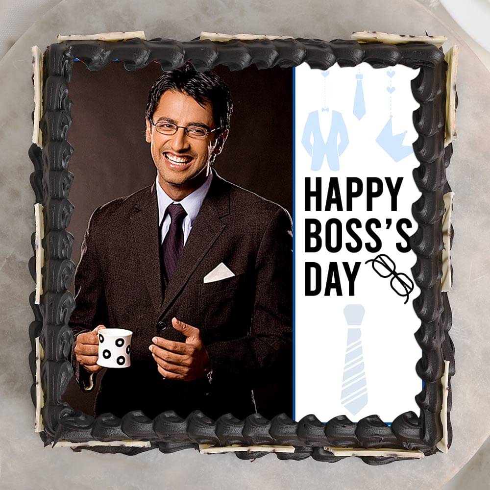 Boss Day Photo Delicious Cake