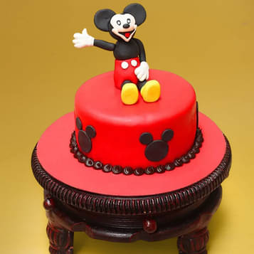 Children's Day Mickey Fondant Cake
