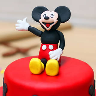 Children's Day Mickey Fondant Cake