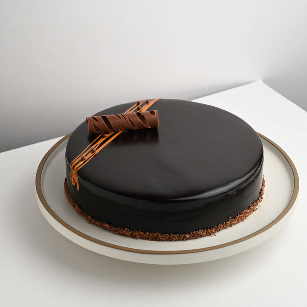 Round Chocolate Truffle Same Day Cake Delivery 